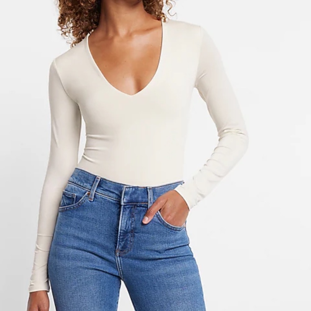 Express V-Neck Compression Top